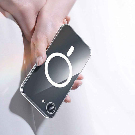Apple iPhone 17E Kılıf M-safe Şarj Özellikli Benks Crystal Serisi Şeffaf Kapak