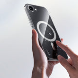 Apple iPhone 17E Kılıf M-safe Şarj Özellikli Benks ​​​​​​Crystal Serisi Şeffaf Kapak