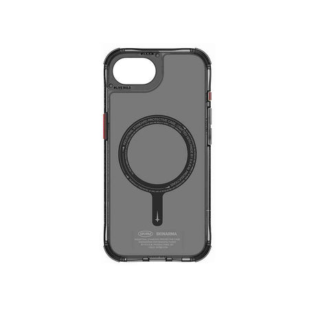 Apple iPhone 17E Kılıf M-safe Şarj Özellikli Şeffaf Airbag Tasarımlı Skinarma Saido Kapak