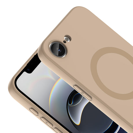 Apple iPhone 17E Kılıf M-Safe Şarj Özellikli Zore Aris Silikon Kapak