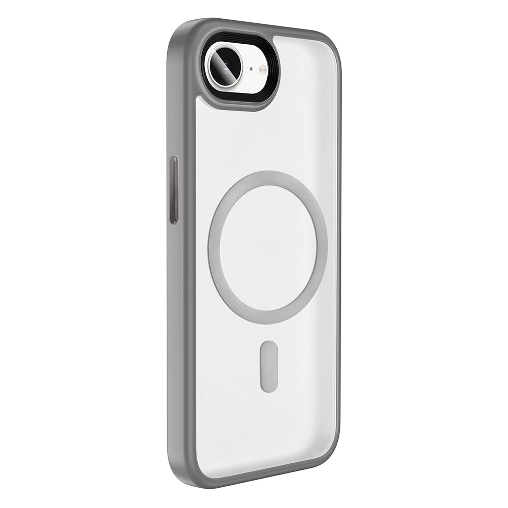 Apple iPhone 17E Kılıf Mat Arka Yüzey Wireless Şarj Özellikli Zore Flet M-safe Kapak