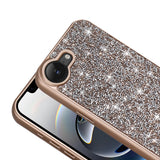 Apple iPhone 17E Kılıf Parlak Taşlı Tasarım Zore Pırlanta Kapak