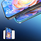 Apple iPhone 17E Mohseven Safir Coating Privacy Hayalet Temperli Cam Ekran Koruyucu