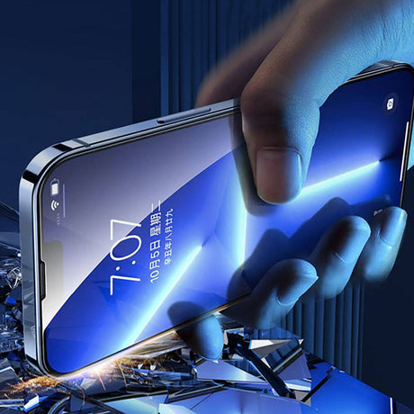 Apple iPhone 17E Recci RSP-A10 HD Temperli Cam Ekran Koruyucu + Kolay Uygulama Aparatlı