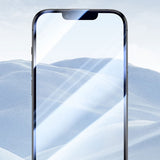 Apple iPhone 17E Wiwu CZ-003 Mavi Işık Teknolojili Hidrofobik ve Oleofobik Parlama Önleyici Cam Ekran Koruyucu