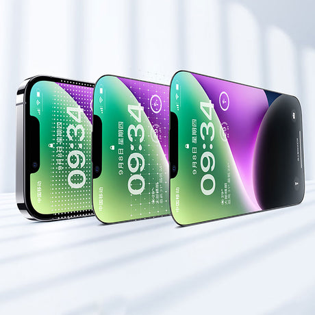 Apple iPhone 17E Wiwu CZ-003 Mavi Işık Teknolojili Hidrofobik ve Oleofobik Parlama Önleyici Cam Ekran Koruyucu