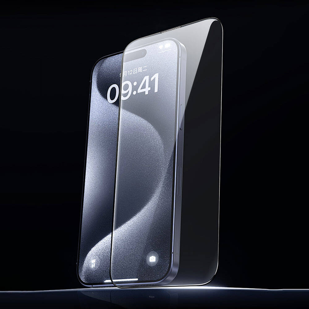 Apple iPhone 17E Wiwu GT-008 Polimer Oleofobik Kaplama Şeffaf Pürüzsüz Temperli Cam Ekran Koruyucu 10'lu Paket