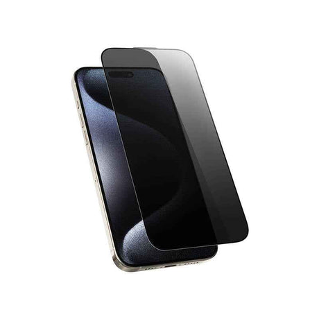 Apple iPhone 17E Wiwu Wi-SQ009 Easy Install iPrivacy 360° Anti-Peep Oleofobik Temperli Cam Ekran Koruyucu + Kolay Uygulama Aparatlı