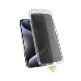 Apple iPhone 17E Wiwu Wi-SQ009 Easy Install iPrivacy 360° Anti-Peep Oleofobik Temperli Cam Ekran Koruyucu + Kolay Uygulama Aparatlı