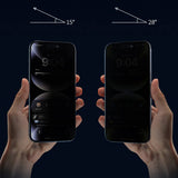 Apple iPhone 17E Wiwu Wi-SQ009 Easy Install iPrivacy 360° Anti-Peep Oleofobik Temperli Cam Ekran Koruyucu + Kolay Uygulama Aparatlı