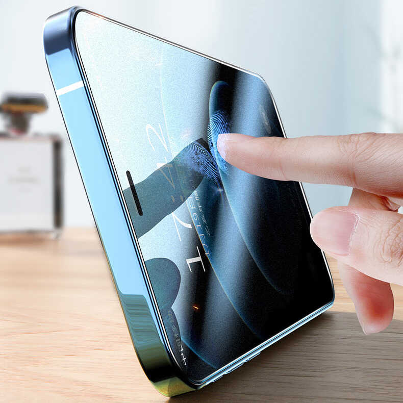 Apple iPhone 17E Zore Fit Hard Mat Privacy Cam Ekran Koruyucu