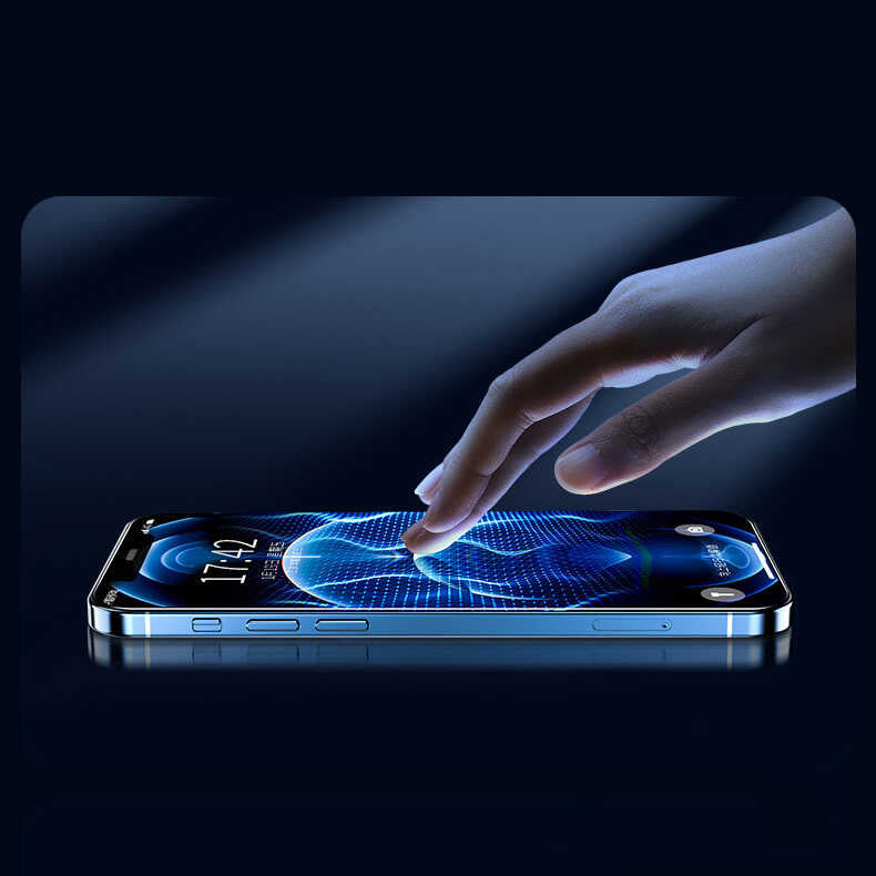 Apple iPhone 17E Zore Fit Hard Mat Privacy Cam Ekran Koruyucu