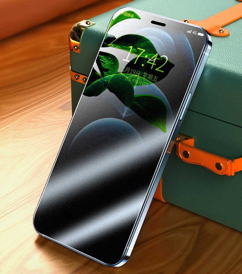 Apple iPhone 17E Zore Fit Hard Mat Privacy Cam Ekran Koruyucu