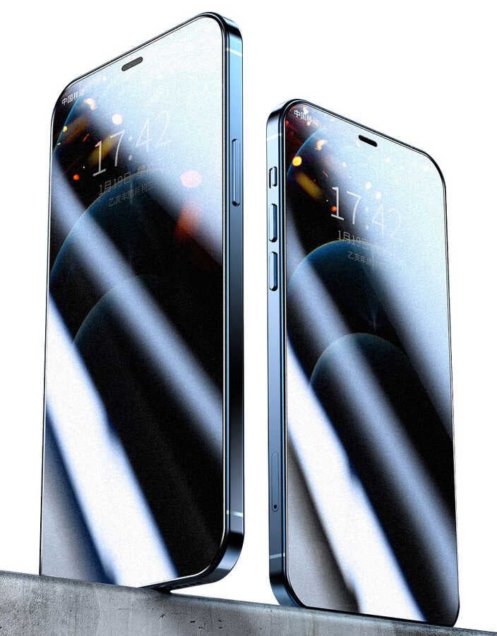 Apple iPhone 17E Zore Fit Hard Mat Privacy Cam Ekran Koruyucu