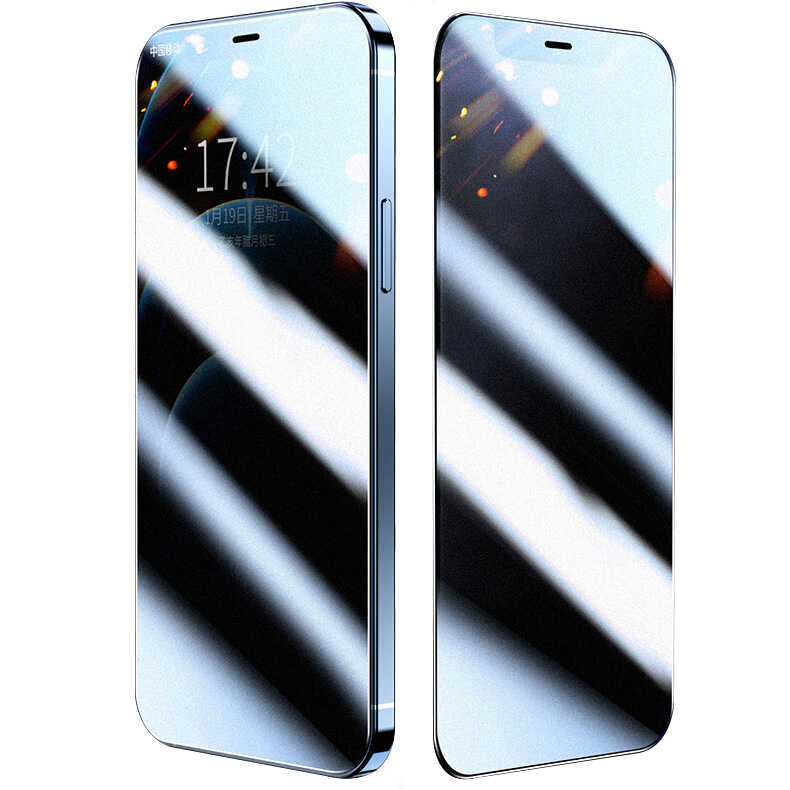 Apple iPhone 17E Zore Rika Premium Privacy Temperli Cam Ekran Koruyucu