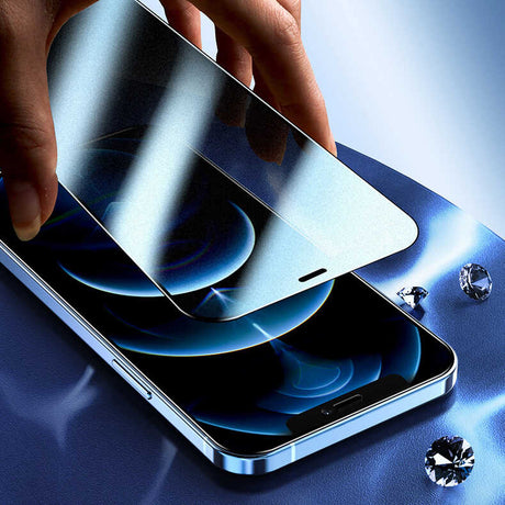 Apple iPhone 17E Zore Rika Premium Privacy Temperli Cam Ekran Koruyucu