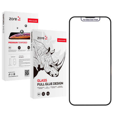 Apple iPhone 17E Zore Rika Premium Temperli Cam Ekran Koruyucu