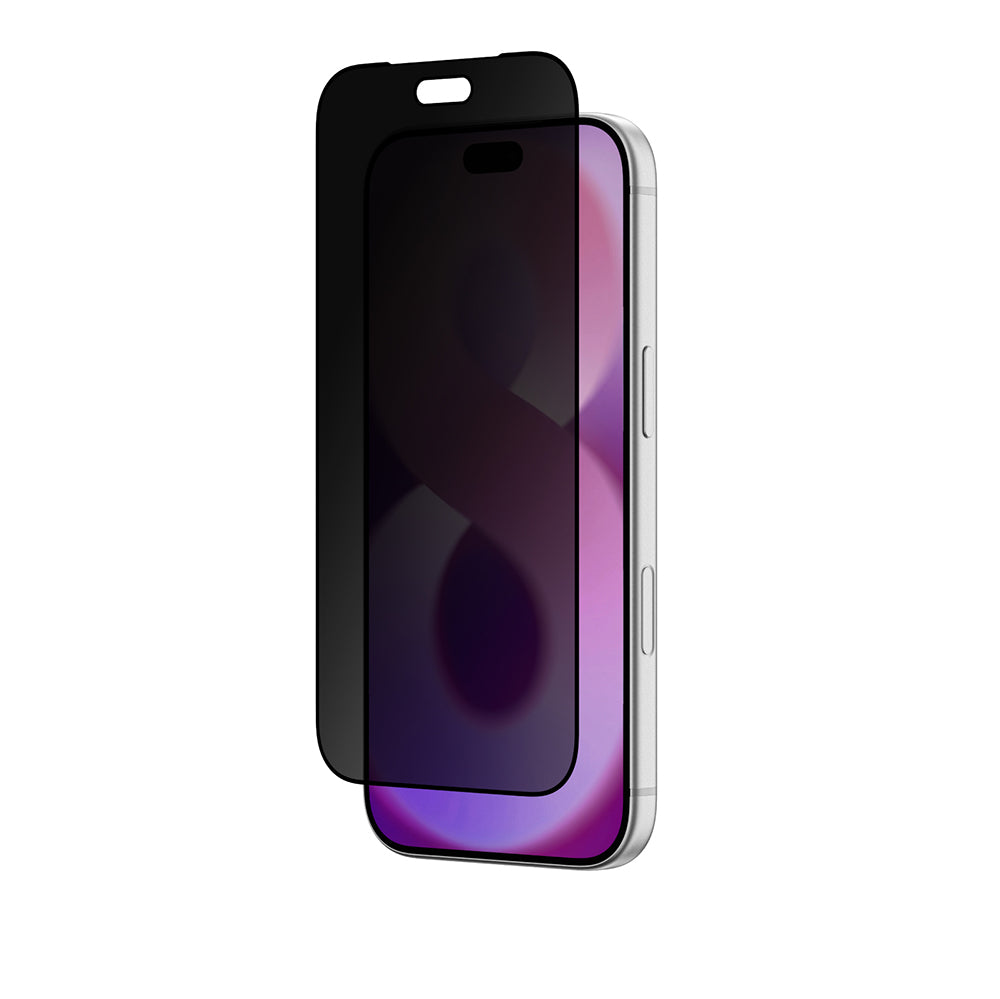 Apple iPhone 18 Pro Amazingthing Radix Privacy Parmak İzi Bırakmayan Temperli Cam Ekran Koruyucu