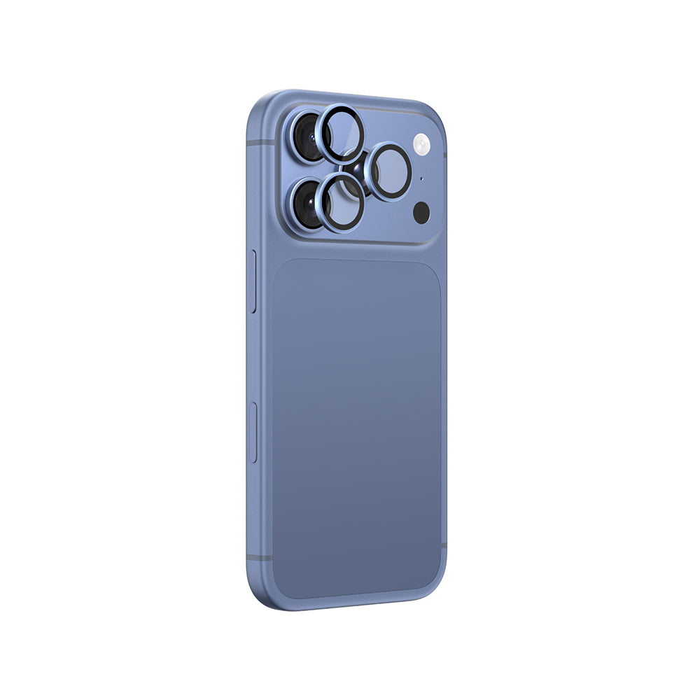 Apple iPhone 18 Pro Amazingthing Radix Vision Parlama Önleyici Kamera Lens Koruyucu + Kolay Uygulama Aparatlı