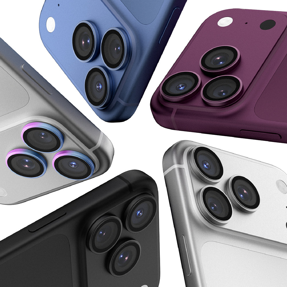 Apple iPhone 18 Pro Amazingthing Radix Vision Parlama Önleyici Kamera Lens Koruyucu + Kolay Uygulama Aparatlı