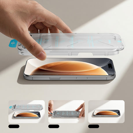 Apple iPhone 18 Pro Benks OmniWarrior Eye-Friendly Cam Ekran Koruyucu + Kolay Uygulama Aparatlı