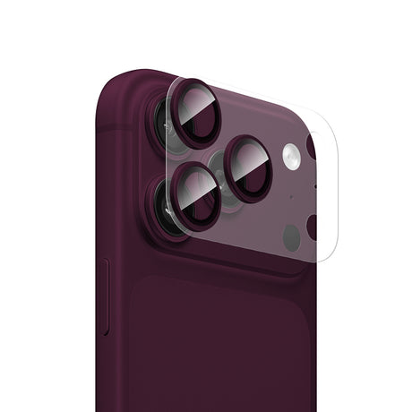 Apple iPhone 18 Pro CaseWorld Alloy Sapphire Safir One-Piece Anti Reflective Safir Kamera Lens Koruyucu