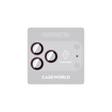 Apple iPhone 18 Pro CaseWorld Alloy Sapphire Safir One-Piece Anti Reflective Safir Kamera Lens Koruyucu