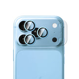 Apple iPhone 18 Pro CaseWorld Alloy Sapphire Safir One-Piece Anti Reflective Safir Kamera Lens Koruyucu