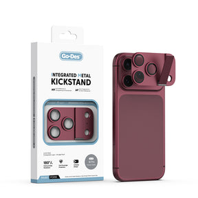 Apple iPhone 18 Pro Go Des CL-23 Anti Reflective Standlı Kamera Lens Koruyucu