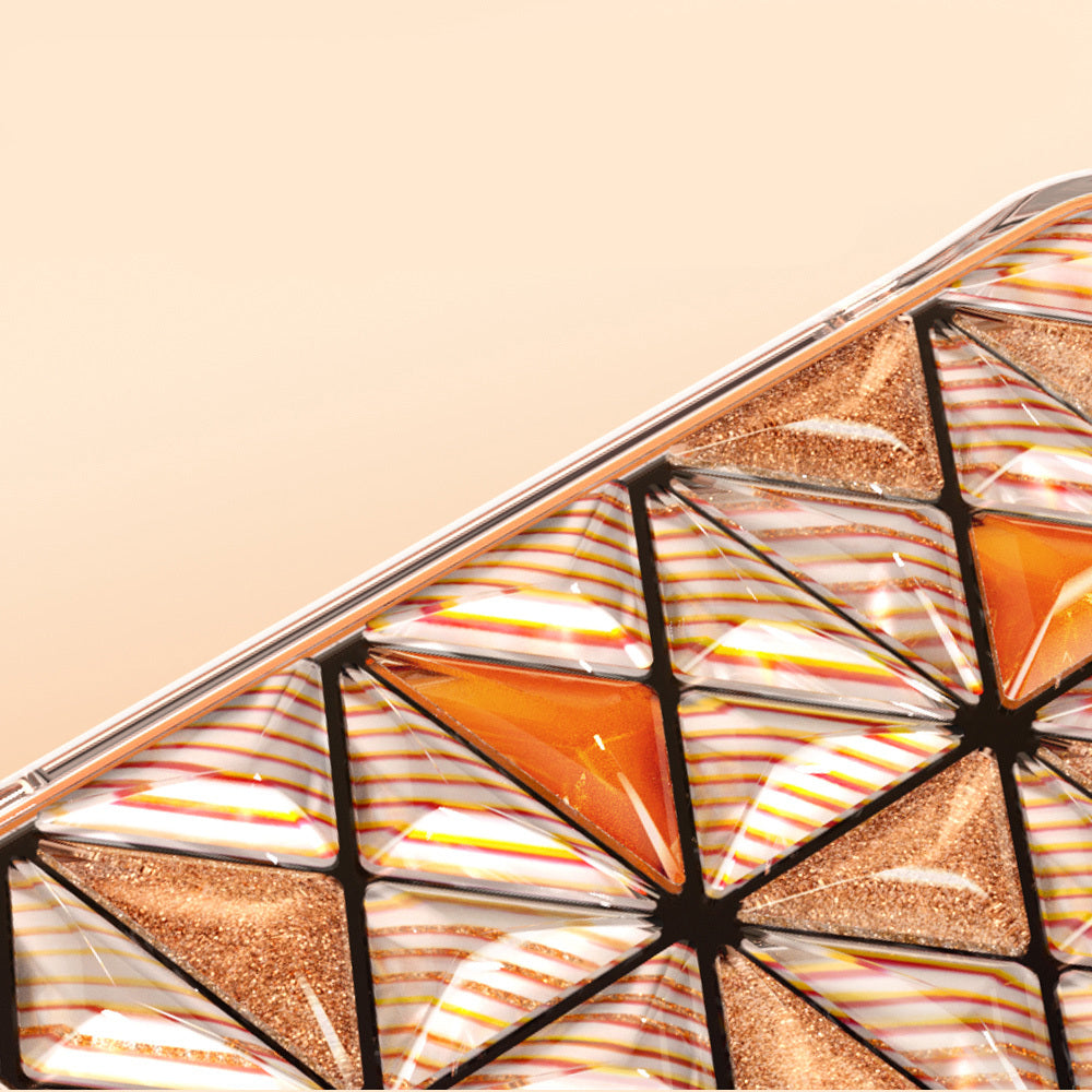Apple iPhone 18 Pro Kılıf 3D Buz Blok Desenli Zore Paris Kairo TPU Kapak