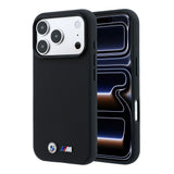 Apple iPhone 18 Pro Kılıf BMW Orjinal Lisanslı M-safe Şarj Özellikli Metal Logolu Karbon Fiber Kevlar Kapak
