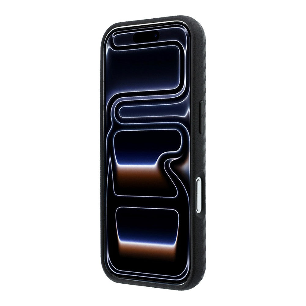 Apple iPhone 18 Pro Kılıf BMW Orjinal Lisanslı M-safe Şarj Özellikli PU Metal Logolu Kırmızı Halka Tasarımlı Kapak