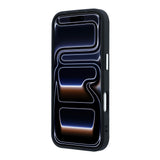 Apple iPhone 18 Pro Kılıf Guess Orjinal Lisanslı M-safe Şarj Özellikli Grained Triangle Kapak