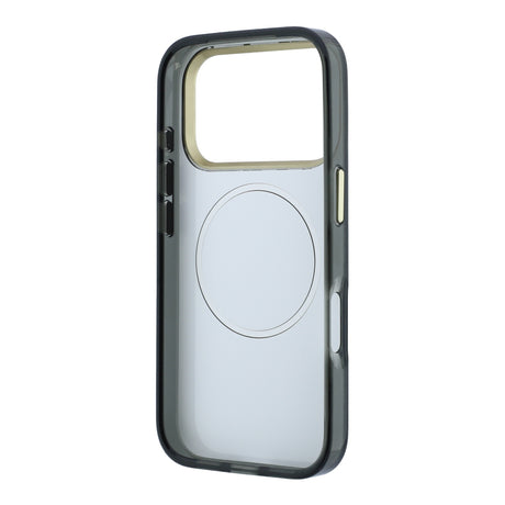 Apple iPhone 18 Pro Kılıf Guess Orjinal Lisanslı M-safe Şarj Özellikli Gül Desenli Simli Yazı Logolu Kapak