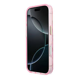 Apple iPhone 18 Pro Kılıf Guess Orjinal Lisanslı M-safe Şarj Özellikli Gül Desenli Simli Yazı Logolu Kapak