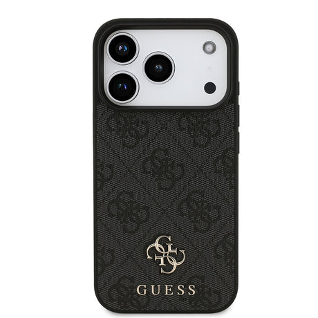 Apple iPhone 18 Pro Kılıf Guess Orjinal Lisanslı M-safe Şarj Özellikli Small 4G Classic Kapak