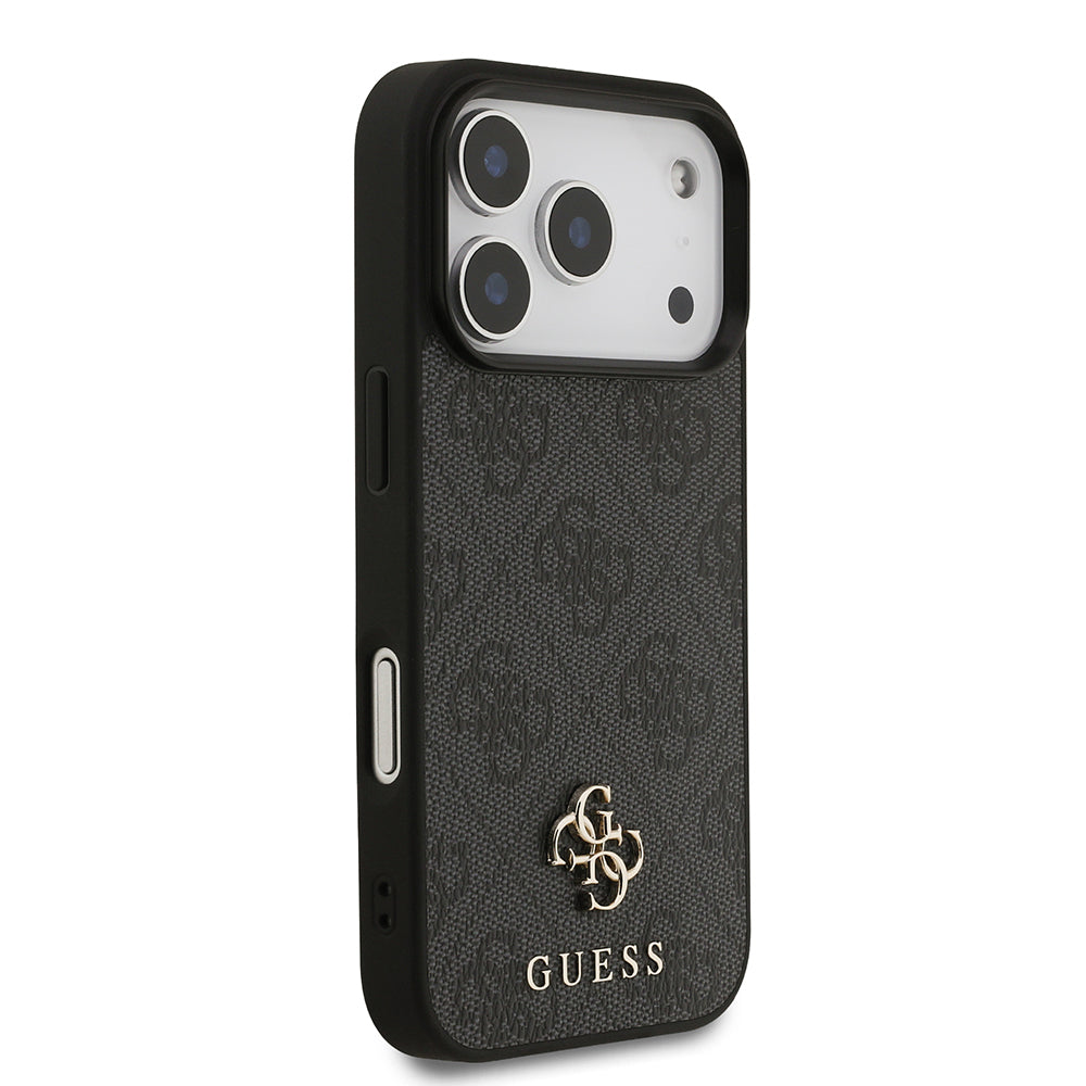 Apple iPhone 18 Pro Kılıf Guess Orjinal Lisanslı M-safe Şarj Özellikli Small 4G Classic Kapak