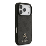 Apple iPhone 18 Pro Kılıf Guess Orjinal Lisanslı M-safe Şarj Özellikli Small 4G Classic Kapak