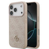 Apple iPhone 18 Pro Kılıf Guess Orjinal Lisanslı M-safe Şarj Özellikli Small 4G Classic Kapak