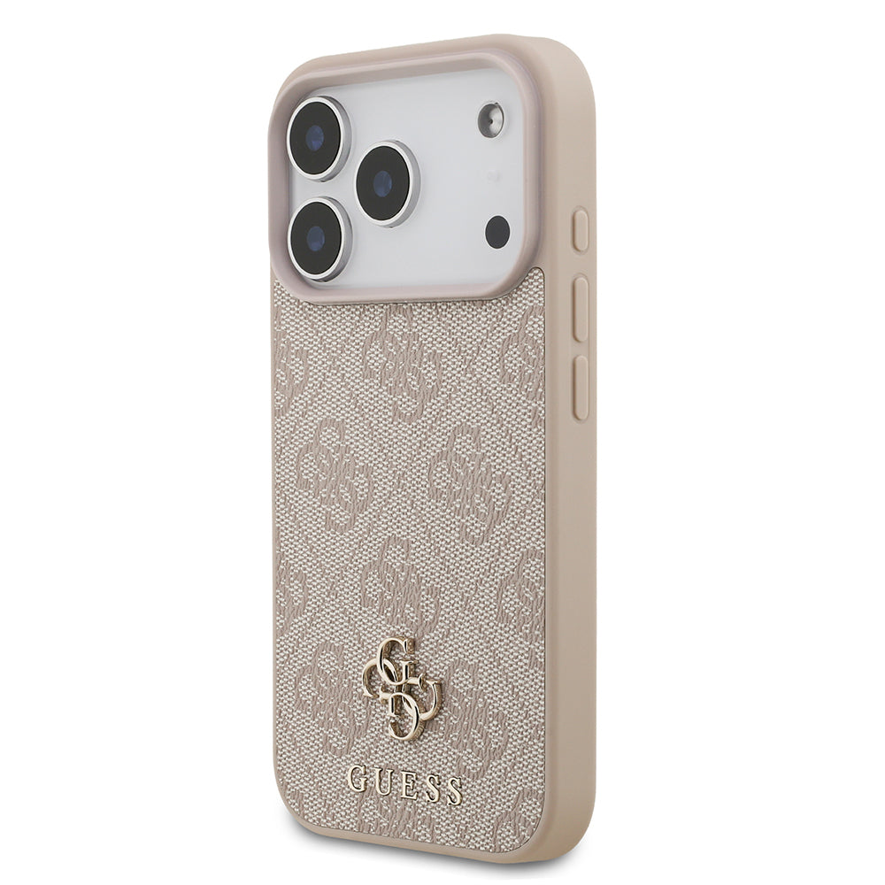 Apple iPhone 18 Pro Kılıf Guess Orjinal Lisanslı M-safe Şarj Özellikli Small 4G Classic Kapak