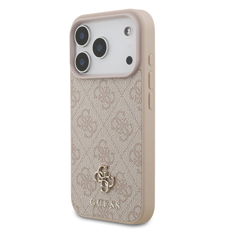 Apple iPhone 18 Pro Kılıf Guess Orjinal Lisanslı M-safe Şarj Özellikli Small 4G Classic Kapak