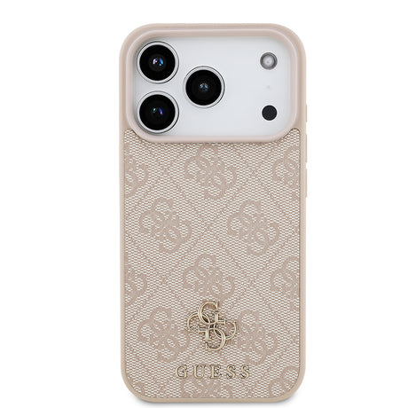 Apple iPhone 18 Pro Kılıf Guess Orjinal Lisanslı M-safe Şarj Özellikli Small 4G Classic Kapak