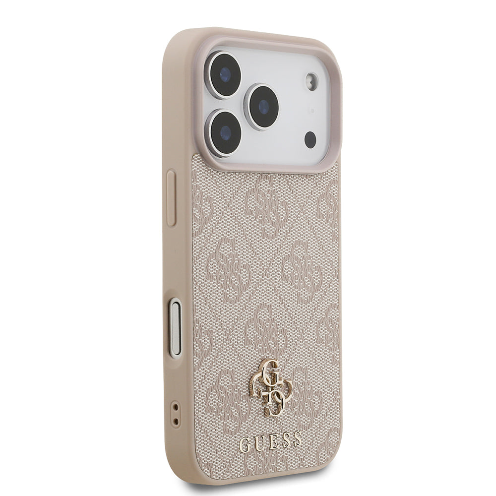 Apple iPhone 18 Pro Kılıf Guess Orjinal Lisanslı M-safe Şarj Özellikli Small 4G Classic Kapak