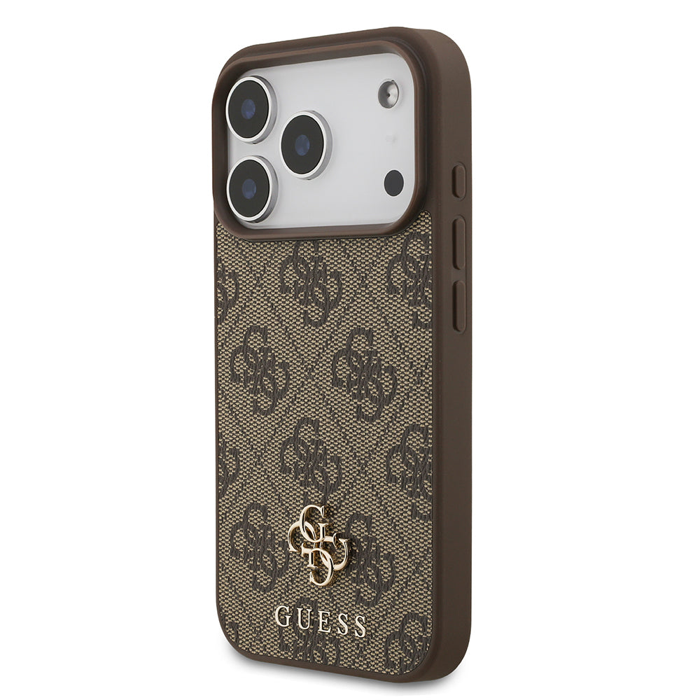 Apple iPhone 18 Pro Kılıf Guess Orjinal Lisanslı M-safe Şarj Özellikli Small 4G Classic Kapak