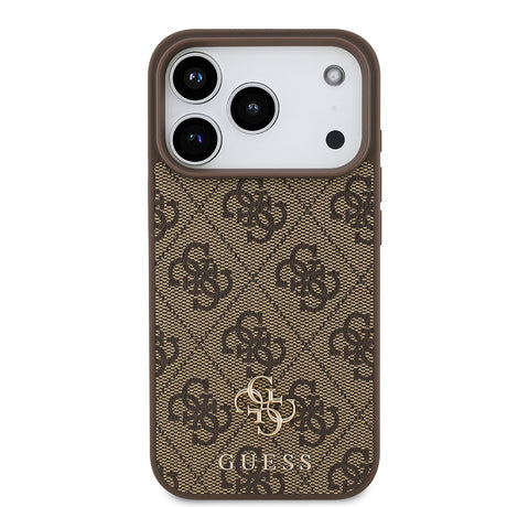 Apple iPhone 18 Pro Kılıf Guess Orjinal Lisanslı M-safe Şarj Özellikli Small 4G Classic Kapak