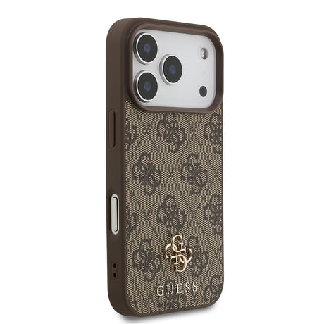 Apple iPhone 18 Pro Kılıf Guess Orjinal Lisanslı M-safe Şarj Özellikli Small 4G Classic Kapak