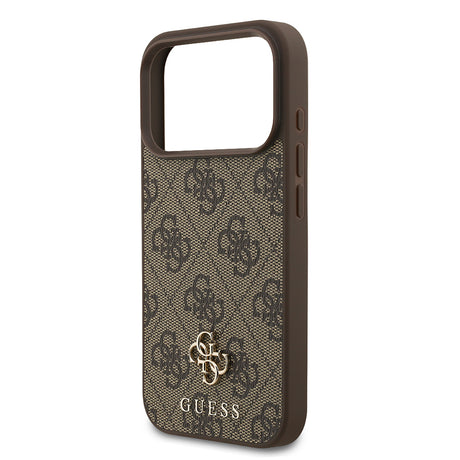 Apple iPhone 18 Pro Kılıf Guess Orjinal Lisanslı M-safe Şarj Özellikli Small 4G Classic Kapak