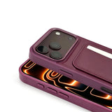 Apple iPhone 18 Pro Kılıf Kartlıklı Zore X-Kart Silikon Kapak