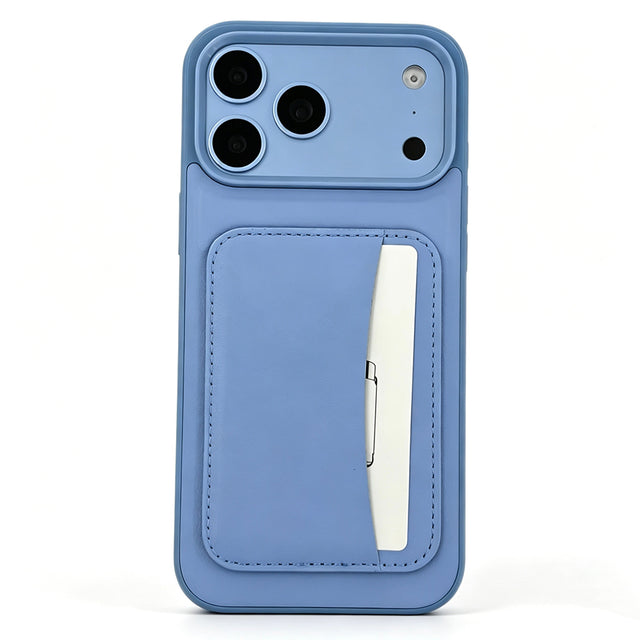 Apple iPhone 18 Pro Kılıf Kartlıklı Zore X-Kart Silikon Kapak