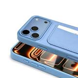 Apple iPhone 18 Pro Kılıf Kartlıklı Zore X-Kart Silikon Kapak
